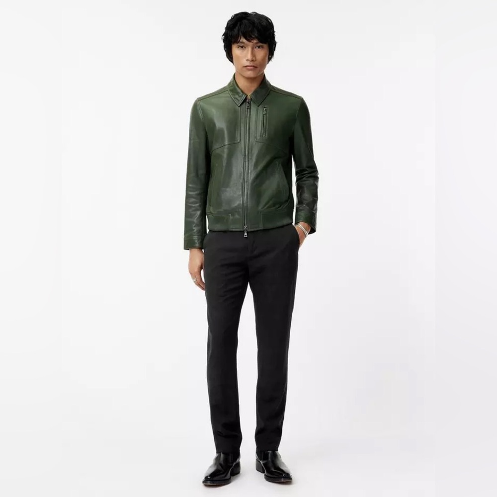 John Varvatos Kai Aviator Jacket Size EU 52 USA 42 Brand new with tags. - Picture 7 of 16
